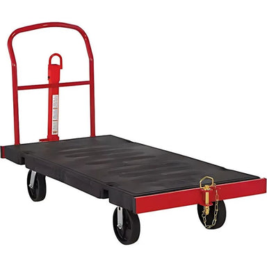 RubbermaidTowablePlatformCart_64-14Lx30-12W_2500lbs.Cap._PolyolefinWheels- detailed full view