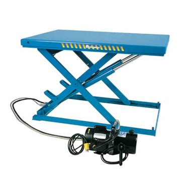BishamonLoProfileElectric-HydraulicScissorLiftTable_Steel_51Lx34-12W_2200lbs.Capacity-full view