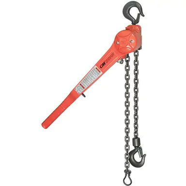 ColumbusMckinnonLeverHoist-Series640Puller_5_Lift_3000lbs._1.5tons_Capacity_SteelChain - Detailed Front View