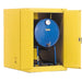 HerbertWilliamsDrumSafetyCabinets_400lbs.Cap._Yellow-Detailed open door storage 