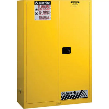 JustriteSure-GripExFlammableStorageCabinets_45gal._2Door_43Wx65Hx18D- Detailed, full view