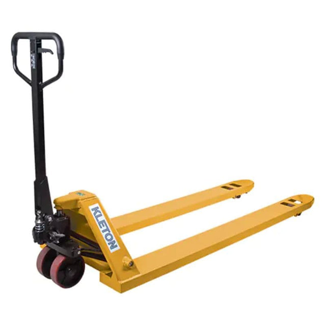 Kleton6_LongForkHydraulicPalletTrucks_72Lx27W_3300lbs.Capacity-side view
