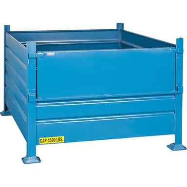 KletonBulkStackingContainers_30Hx34.5Wx40.5D_4500lbs.Capacity-front view