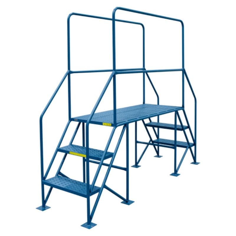 KletonCrossoverLadder_38-1_8_OverallSpan_38-1_8_Hx22_D_22_StepWidth_2_-side view