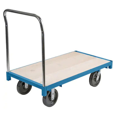 KletonHeavy-DutyPlatformTruck_96_Lx48_W_2500lbs.Capacity_NylonCasters-2Side View