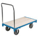 KletonHeavy-DutyPlatformTruck_96_Lx48_W_2500lbs.Capacity_NylonCasters-2Side View