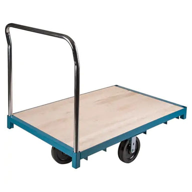 KletonHeavy-DutyPlatformTruck_96_Lx48_W_2500lbs.Capacity_NylonCasters-side view