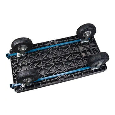 KletonPlasticPlatformTruck_60_Lx30_W_1000lbs.Cap._FlatFreeWheel-bottom view
