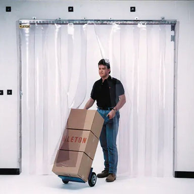 KletonStripCurtainDoors_12_x12_DoorOpening_12StripWidth_0.120StripThickness-active man working