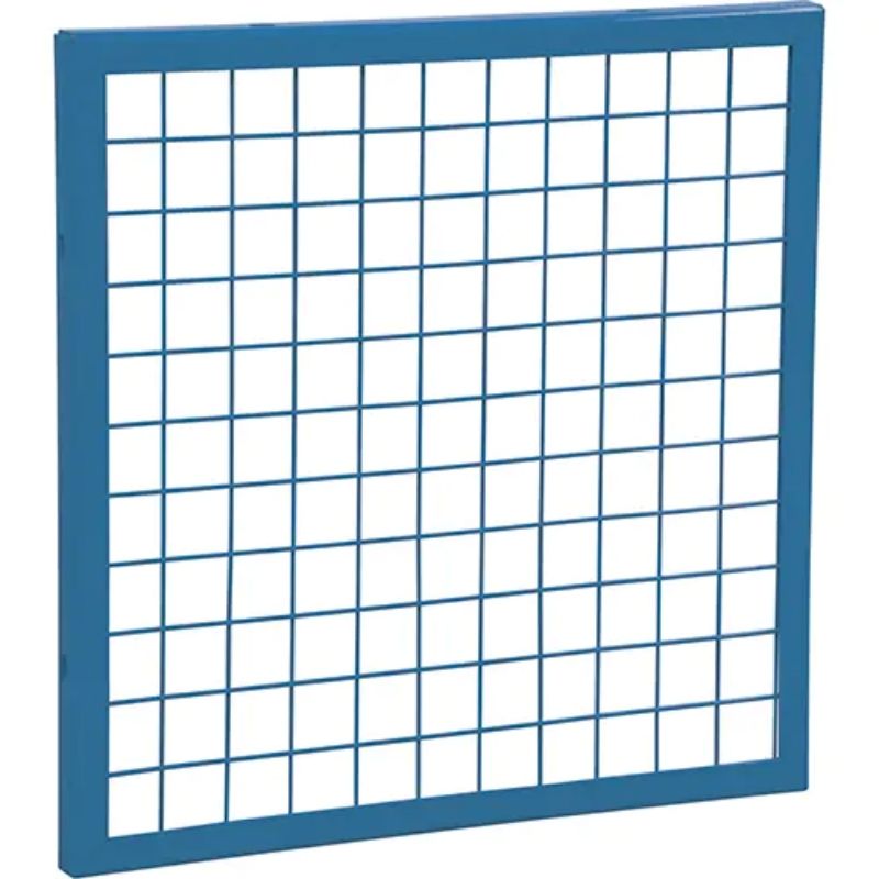 KletonWireMeshPartitionComponents-SlidingDoors_8_Wx10_H_1_6603f67b-7659-499c-8283-c9342592704c - blue screen front view