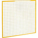 KletonWireMeshPartitionComponents-SlidingDoors_8_Wx10_H_1 yellow screen front view