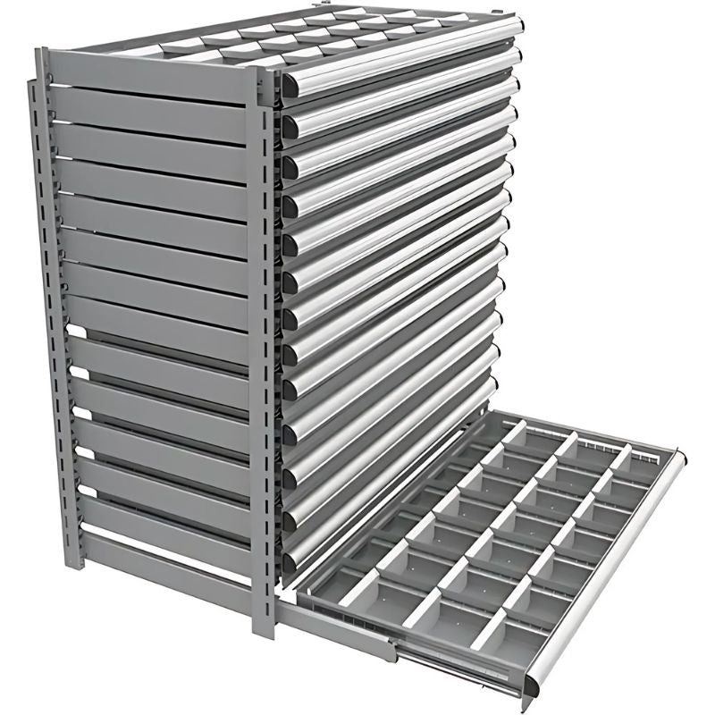 MetalwareInterlokIntegratedModularDrawerSystem- front side view