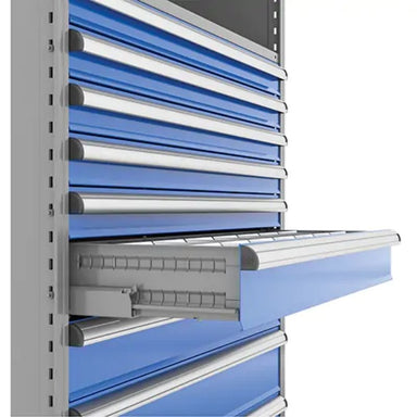 MetalwareInterlokIntegratedModularDrawerSystem-close up drawers