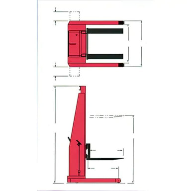 MobileIndustriesHydraulicStacker_ElectricOperated_1500lbs.Capacity_60MaxLift_1- detailed sketch 