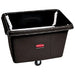 RubbermaidCubeTruckwithSpringPlatform_Polyethylene_44-116Lx31Wx32-12H_14cu.ft.Volume_500lbs.Capacity-detailed front view