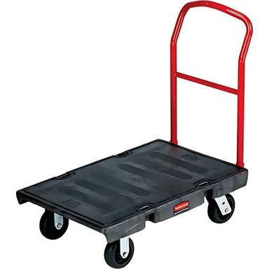 RubbermaidHeavy-DutyPlatformTruck_48Lx24W_2000lbs.Cap._RubberWheels_1- detailed  front side view