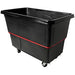 RubbermaidHeavy-DutyUtilityTruck_BlackRecycledPlastic_5934-58Lx3459-164Wx42-11642-78H_27cu.ft.Volume_1200lbs.Capacity- detailed side view