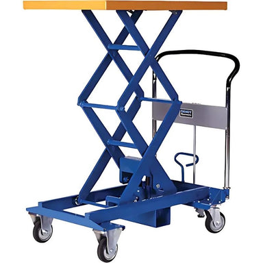 SouthworthDandyLiftScissorLiftTable_34-45Lx23-35W_Steel_770lbs.Capacity- Detailed front view