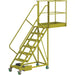 Tri-ArcManufacturingCantileverRollingLadder_Unsupported_7Steps_40PlatformDepth_70PlatformHeight-Detailed, full view