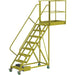 Tri-ArcManufacturingCantileverRollingLadder_Unsupported_8Steps_40PlatformDepth_80PlatformHeight-Detailed, full view