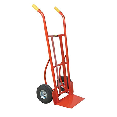 WescoHeavyDutyWarehouseHandTruck-TM-PB_DualHandle_Steel_50-12Height_700lbs.Capacity- Detailed, full view