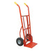 WescoHeavyDutyWarehouseHandTruck-TM-PB_DualHandle_Steel_50-12Height_700lbs.Capacity- Detailed, full view