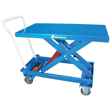 WescoMobiLeveler_MobileSelf-LevellingScissorLiftWorkTable_39-45Lx20-12W_Steel_880lbs.Capacity- Detailed, full view